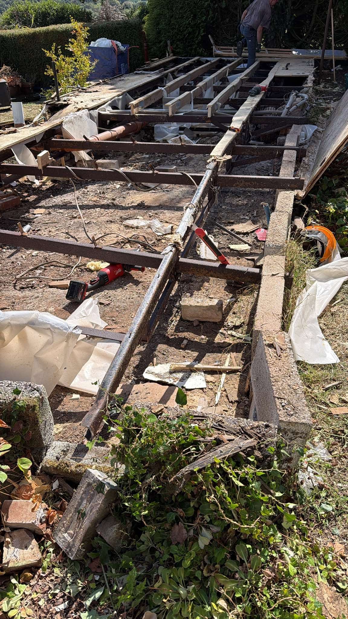 Small-Scale Demolition work in progress