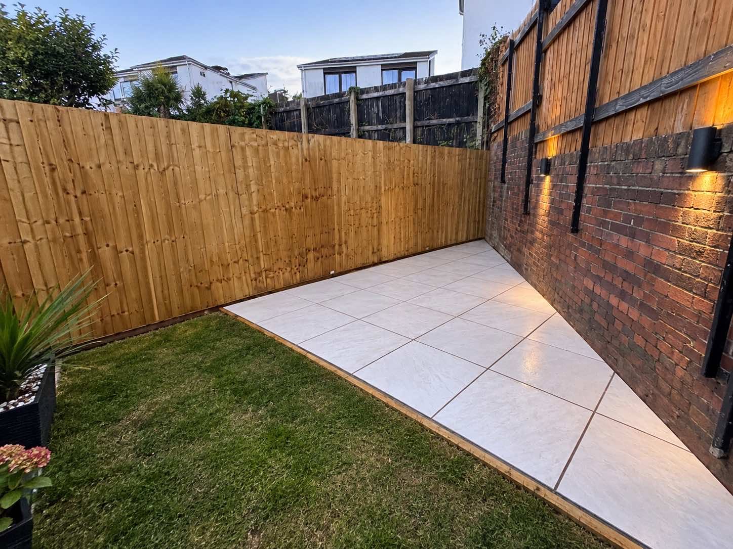 Finished RMPS landscaping and patio work